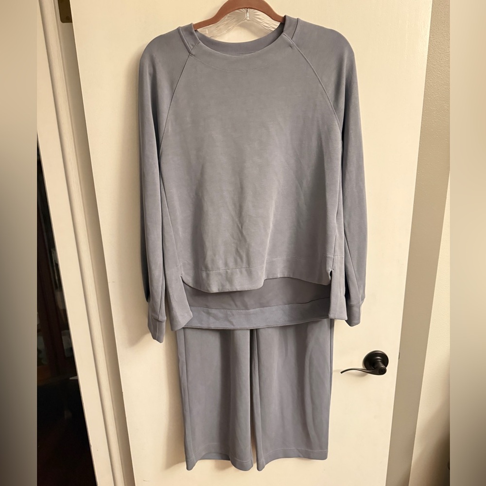 SEASOFT Sweatshirt and Pants Lounge Set